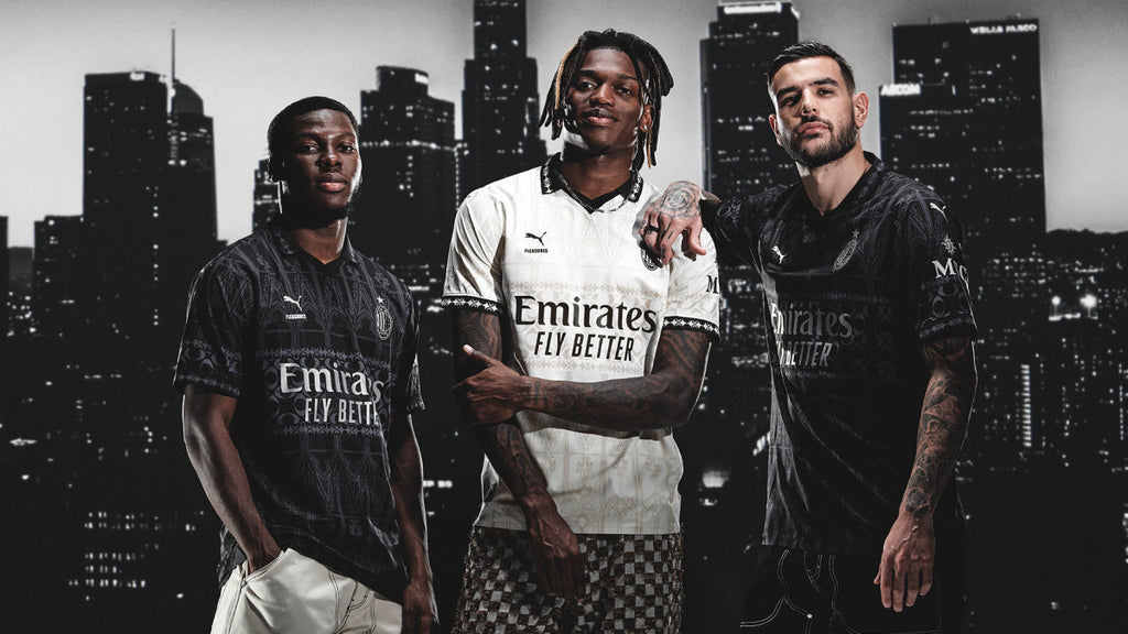 Milan x Pleasures 23-24 Fourth Kits: A Fusion of Football Heritage and Streetwear Sophistication